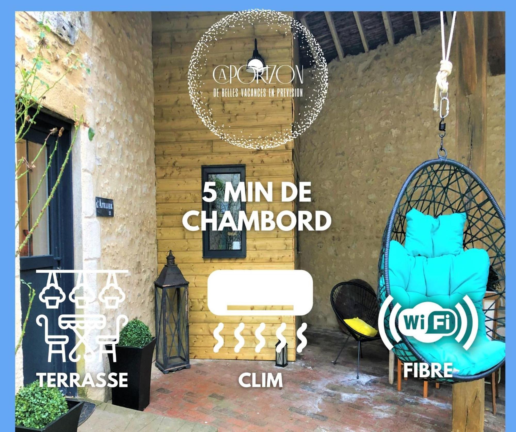 Caporizon-l'atelier-aux Portes Du Chateau De Chambord Holiday home *